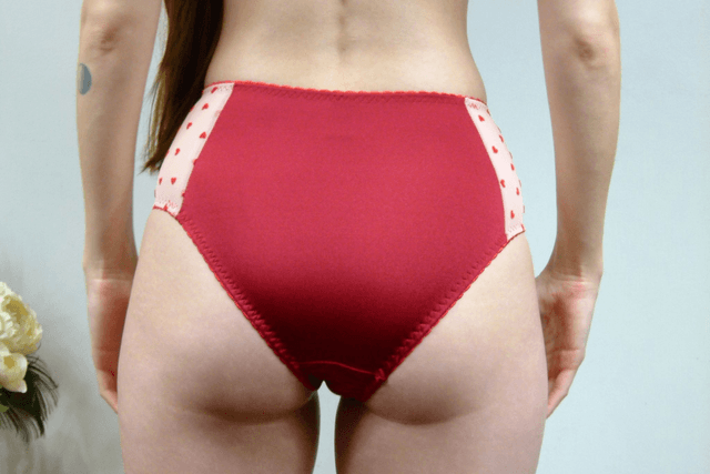 Culotte Haute - HeartCore Bordeaux
